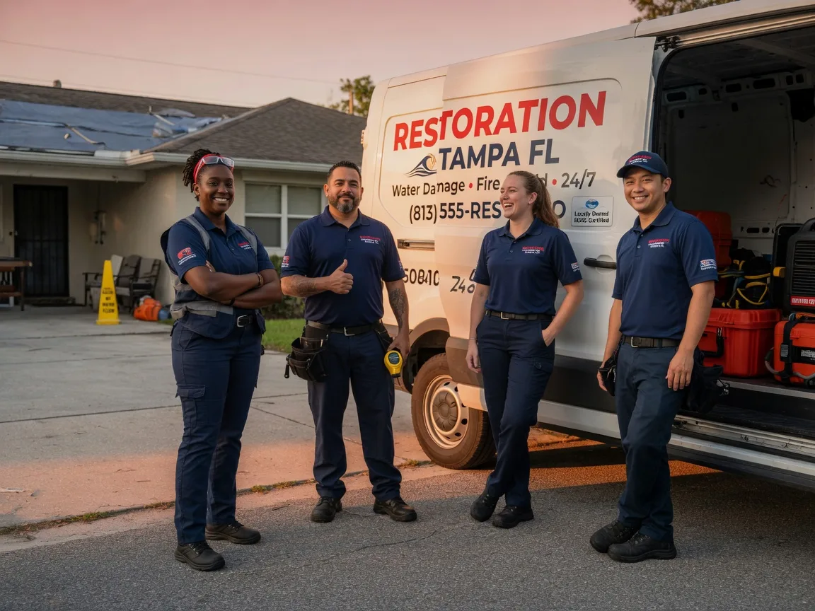 Water Damage Restoration company in Bourneville, OH